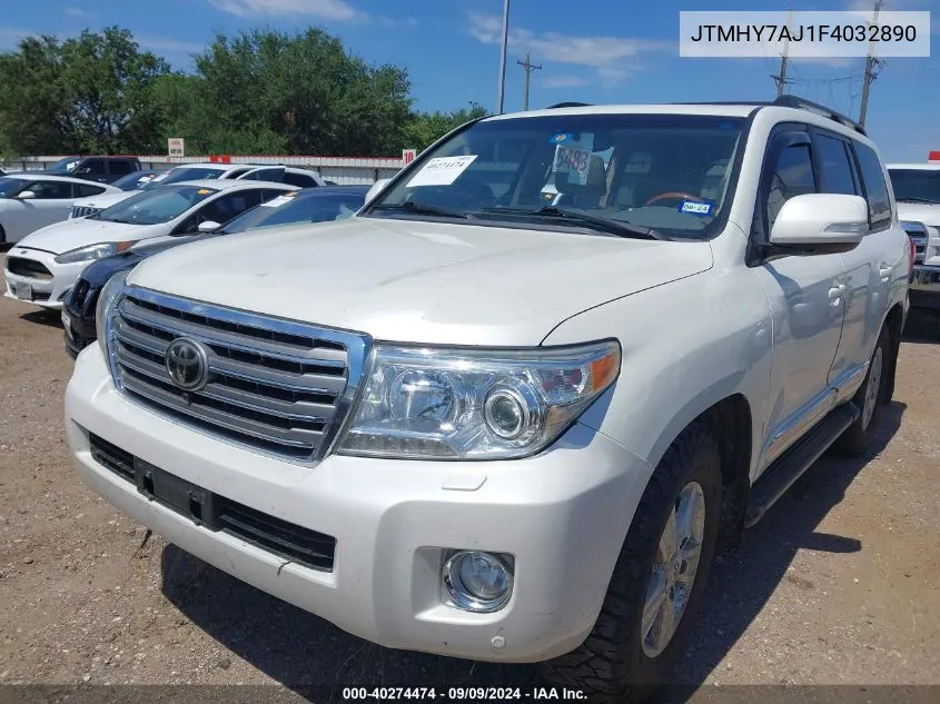 2015 Toyota Land Cruiser V8 VIN: JTMHY7AJ1F4032890 Lot: 40274474