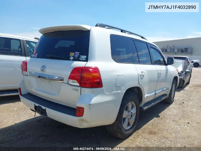 JTMHY7AJ1F4032890 2015 Toyota Land Cruiser V8