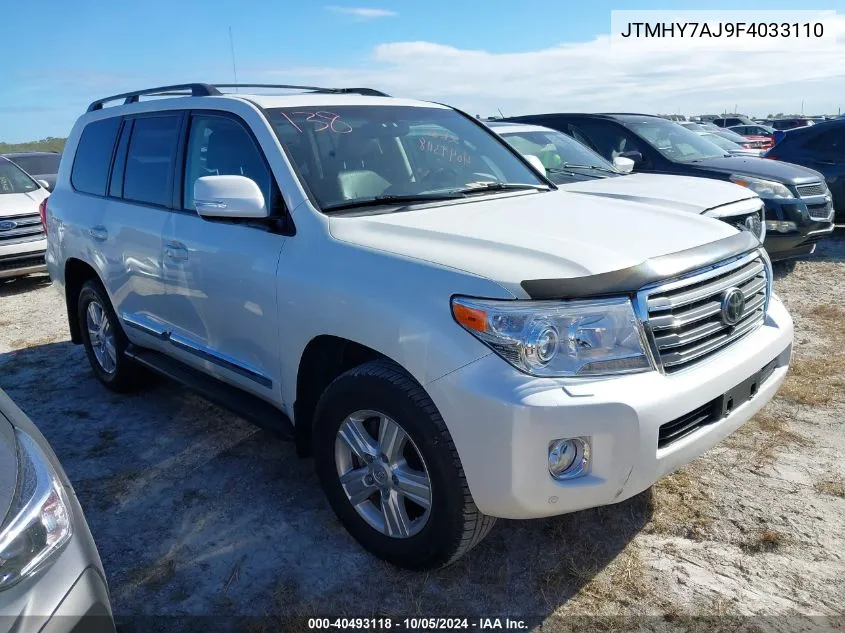 JTMHY7AJ9F4033110 2015 Toyota Land Cruiser