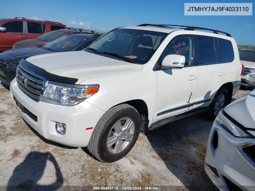 JTMHY7AJ9F4033110 2015 Toyota Land Cruiser