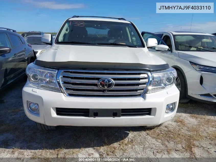 JTMHY7AJ9F4033110 2015 Toyota Land Cruiser