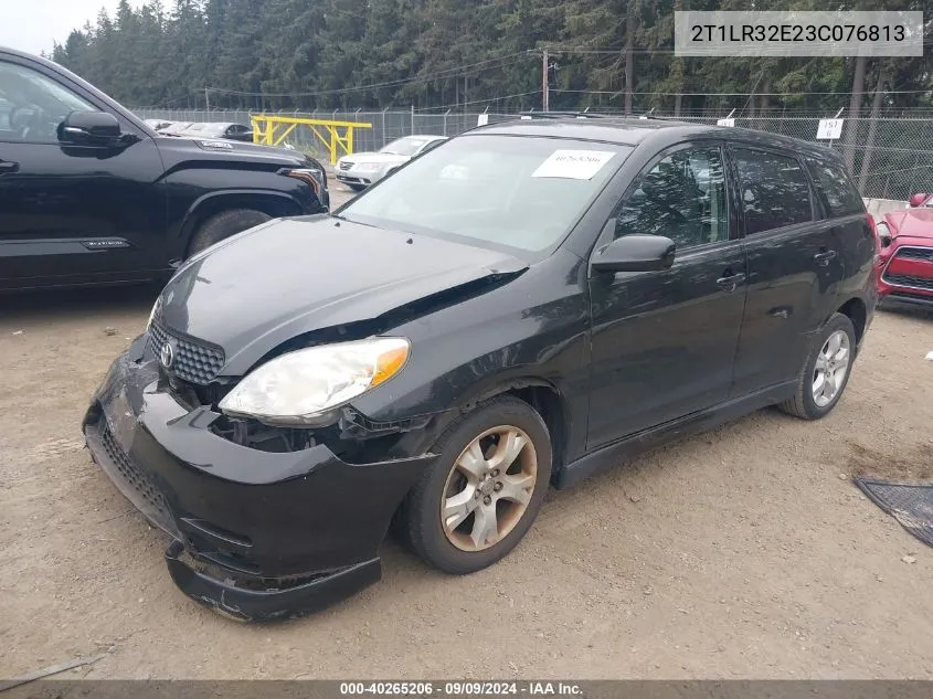 2003 Toyota Matrix Xr VIN: 2T1LR32E23C076813 Lot: 40265206