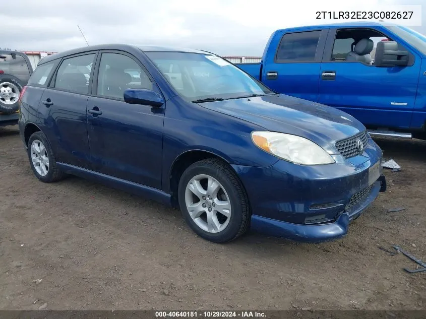 2003 Toyota Matrix Xr VIN: 2T1LR32E23C082627 Lot: 40640181