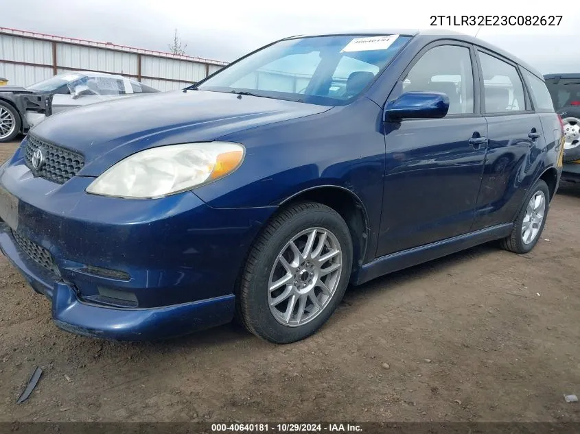 2003 Toyota Matrix Xr VIN: 2T1LR32E23C082627 Lot: 40640181