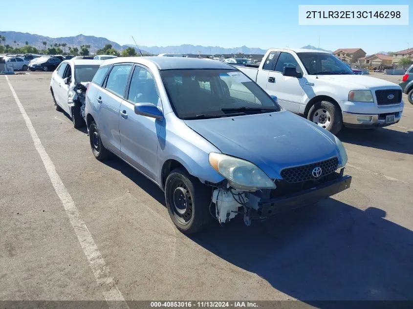 2T1LR32E13C146298 2003 Toyota Matrix Xr