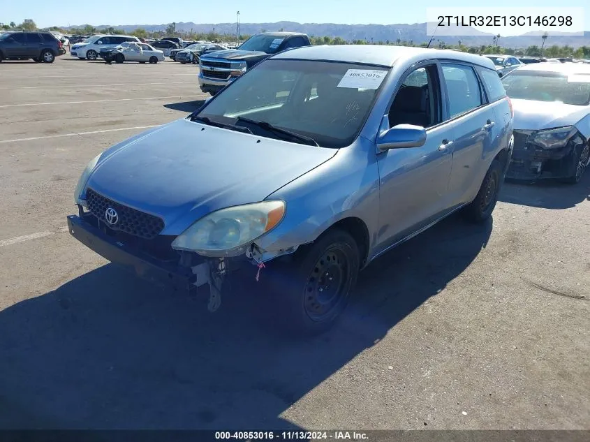 2T1LR32E13C146298 2003 Toyota Matrix Xr