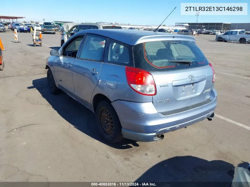 2T1LR32E13C146298 2003 Toyota Matrix Xr