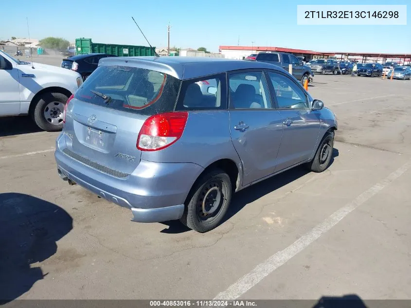 2T1LR32E13C146298 2003 Toyota Matrix Xr