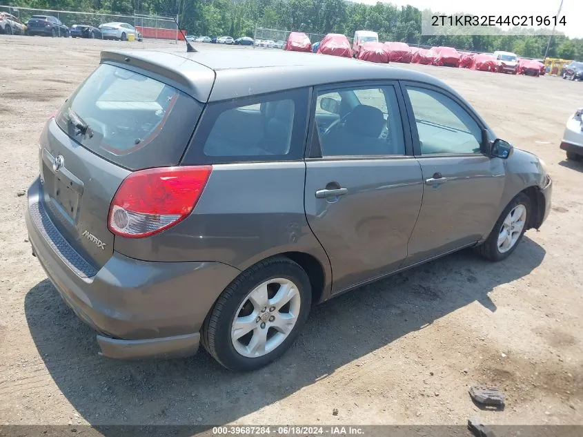 2T1KR32E44C219614 2004 Toyota Matrix Xr