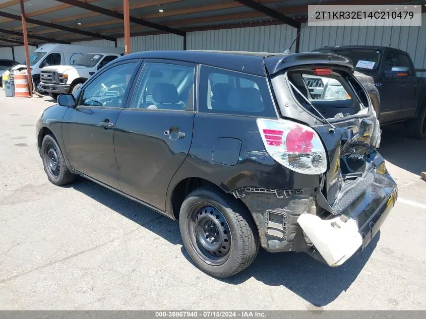 2004 Toyota Matrix Standard VIN: 2T1KR32E14C210479 Lot: 39867940