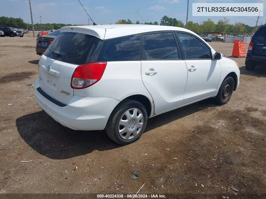 2T1LR32E44C304506 2004 Toyota Matrix Xr