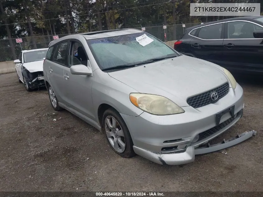 2T1KR32EX4C244467 2004 Toyota Matrix Xr