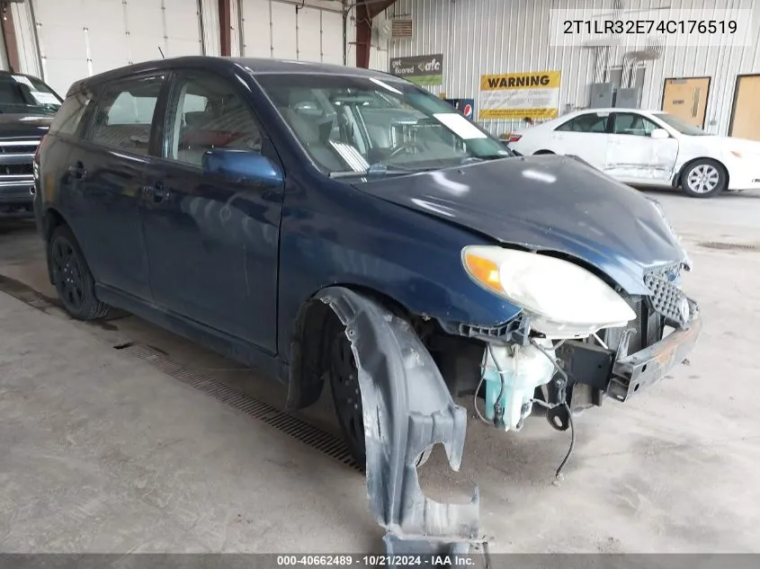 2T1LR32E74C176519 2004 Toyota Matrix Xr