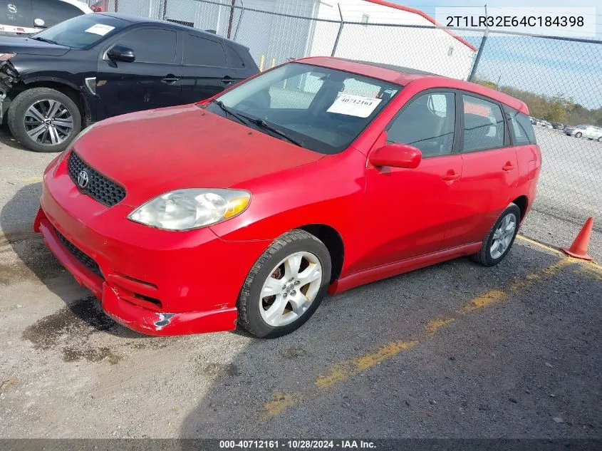 2T1LR32E64C184398 2004 Toyota Matrix Xr