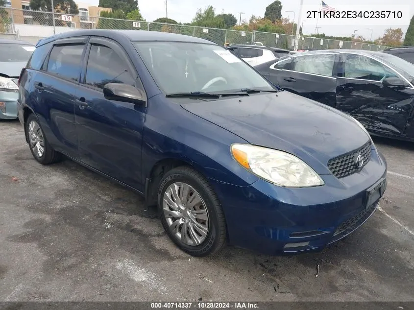 2T1KR32E34C235710 2004 Toyota Matrix Standard