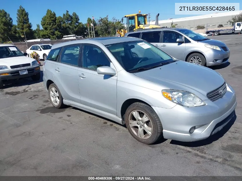 2005 Toyota Matrix Xr VIN: 2T1LR30E55C428465 Lot: 40469306