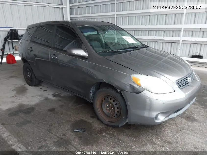 2005 Toyota Matrix Xr VIN: 2T1KR32E25C328607 Lot: 40786816