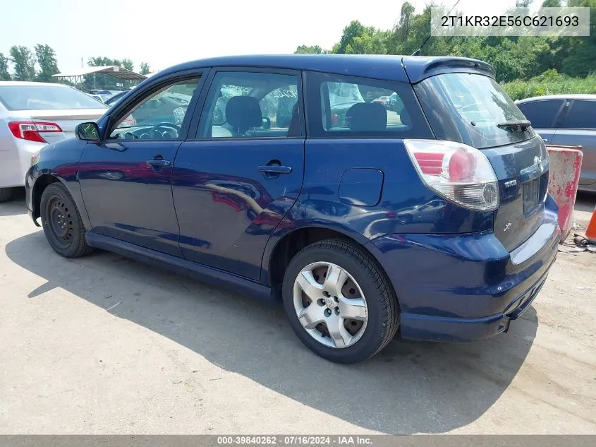 2T1KR32E56C621693 2006 Toyota Matrix Xr