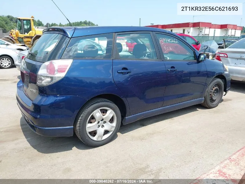 2T1KR32E56C621693 2006 Toyota Matrix Xr