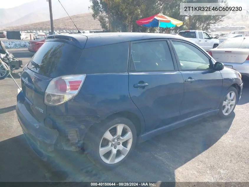 2T1KR32E46C609230 2006 Toyota Matrix Xr