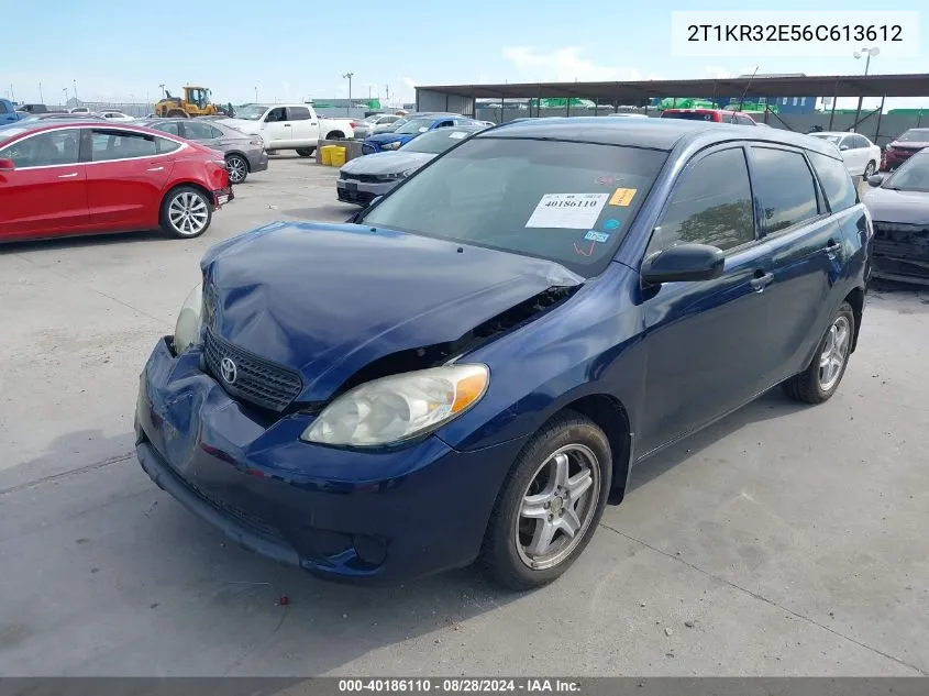 2T1KR32E56C613612 2006 Toyota Matrix