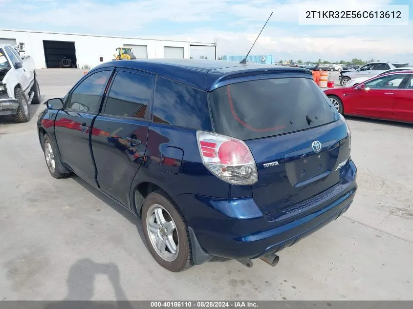 2T1KR32E56C613612 2006 Toyota Matrix