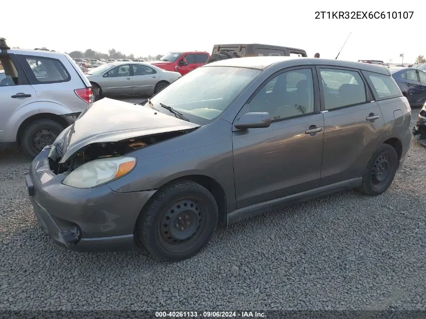 2T1KR32EX6C610107 2006 Toyota Matrix Xr