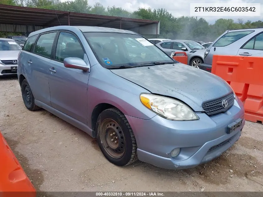 2T1KR32E46C603542 2006 Toyota Matrix Xr