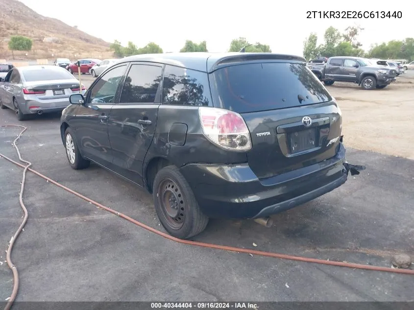 2T1KR32E26C613440 2006 Toyota Matrix