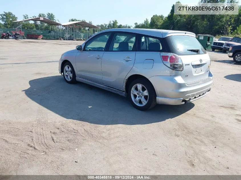 2T1KR30E96C617438 2006 Toyota Matrix Xr