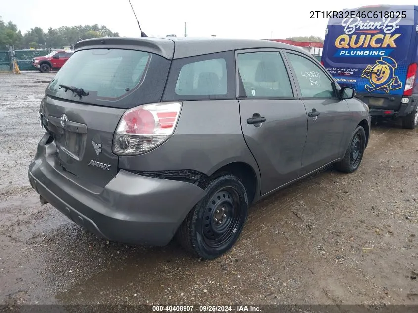 2T1KR32E46C618025 2006 Toyota Matrix