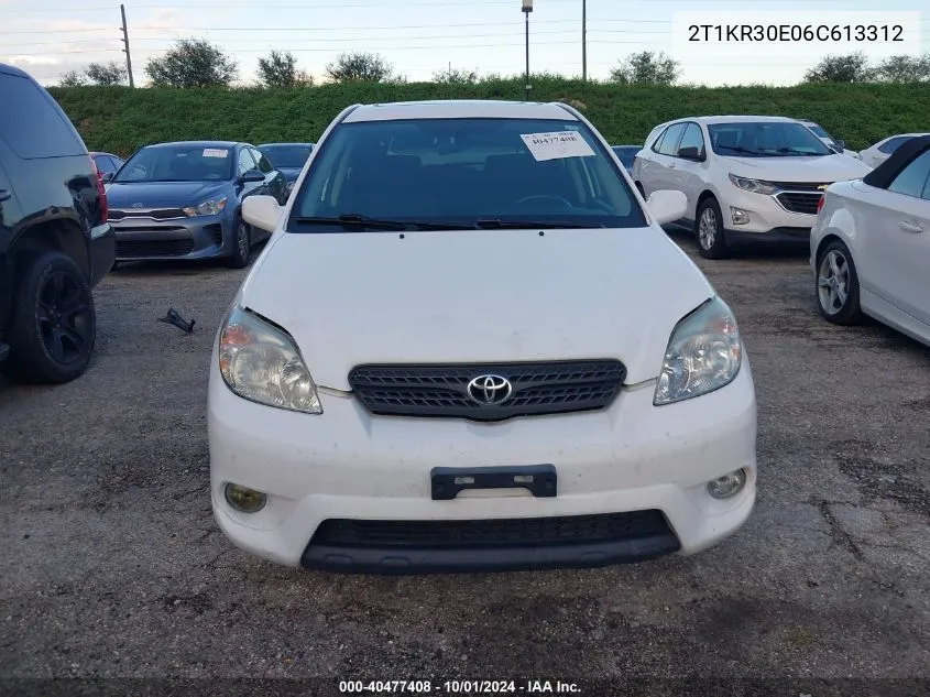 2T1KR30E06C613312 2006 Toyota Corolla Matrix Xr