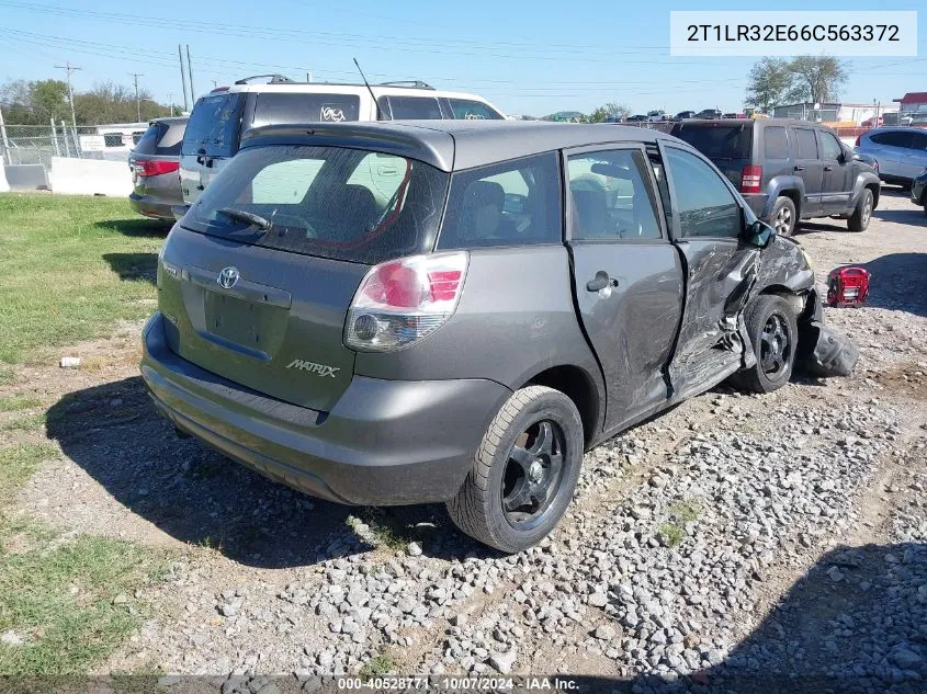 2006 Toyota Corolla Matrix Xr VIN: 2T1LR32E66C563372 Lot: 40528771