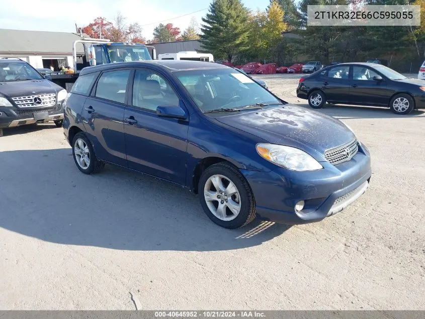 2006 Toyota Matrix Xr VIN: 2T1KR32E66C595055 Lot: 40645952