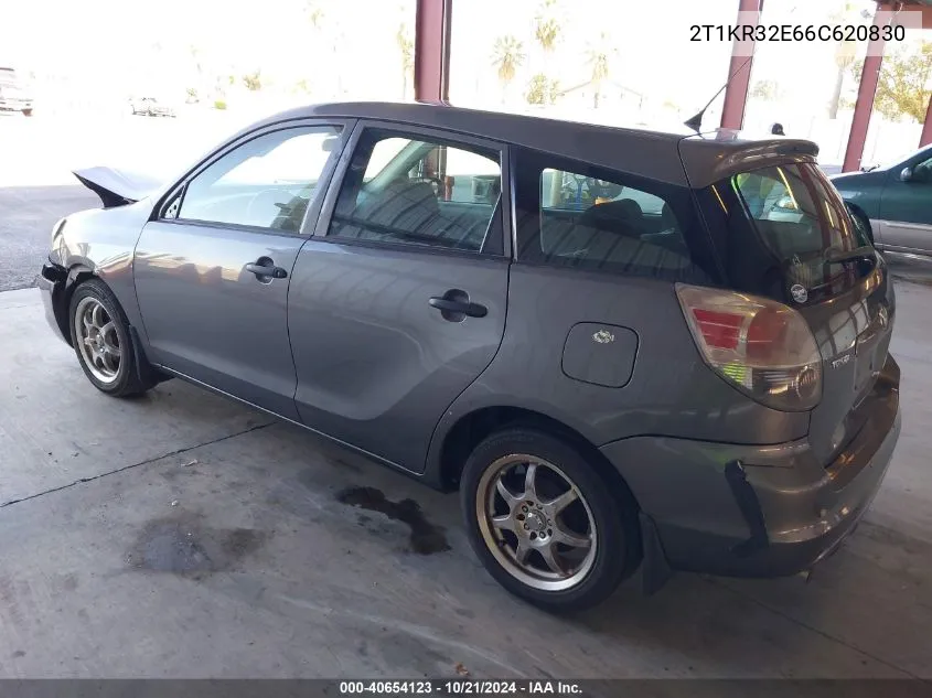 2T1KR32E66C620830 2006 Toyota Matrix