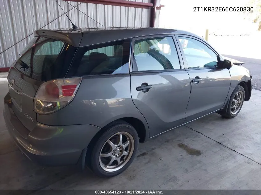 2T1KR32E66C620830 2006 Toyota Matrix