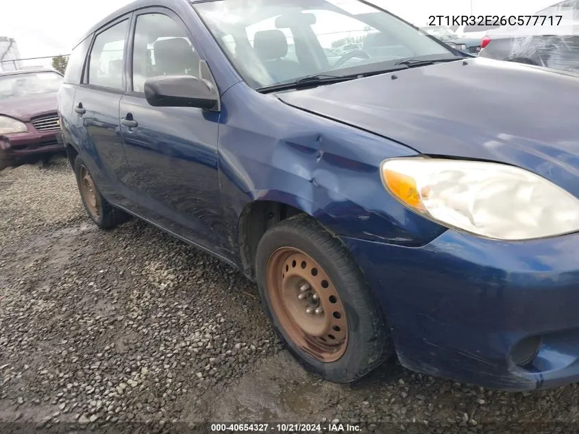 2T1KR32E26C577717 2006 Toyota Matrix