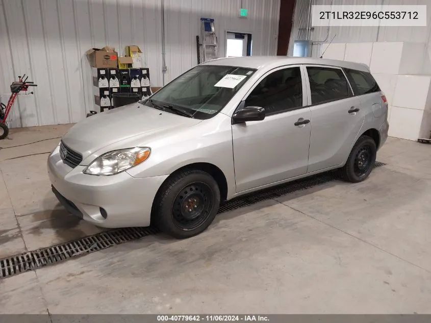 2006 Toyota Matrix VIN: 2T1LR32E96C553712 Lot: 40779642