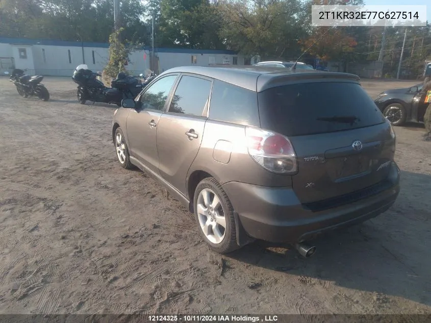 2T1KR32E77C627514 2007 Toyota Matrix Wagon