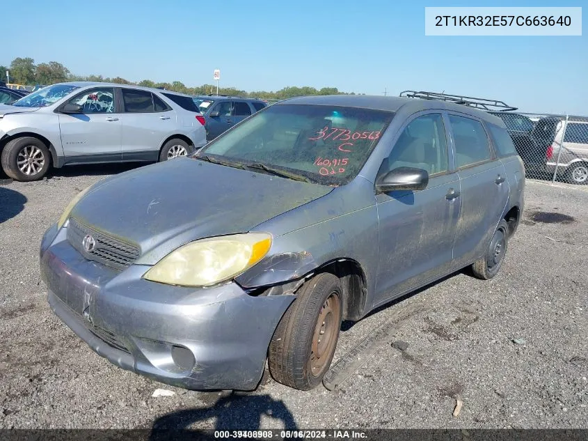 2T1KR32E57C663640 2007 Toyota Matrix