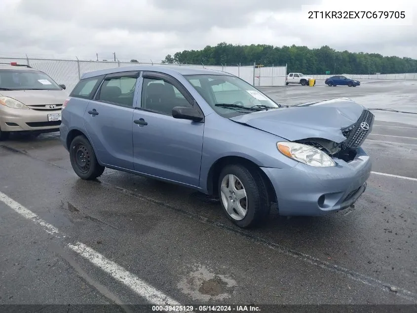 2007 Toyota Matrix VIN: 2T1KR32EX7C679705 Lot: 39425129