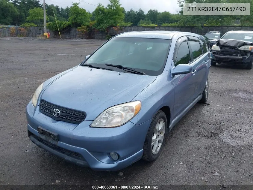 2T1KR32E47C657490 2007 Toyota Matrix Xr