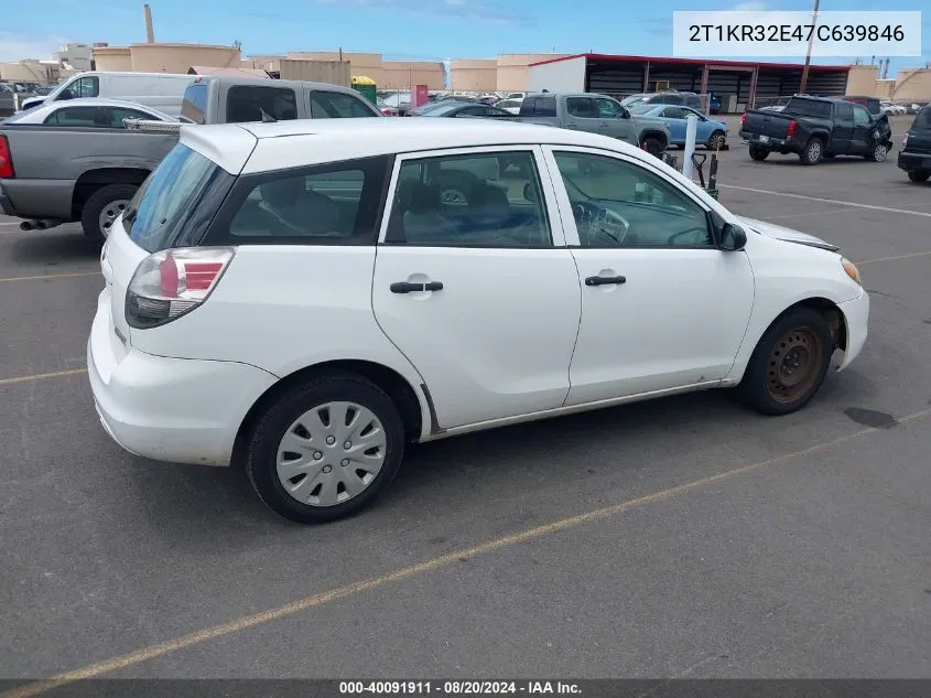 2T1KR32E47C639846 2007 Toyota Matrix Xr