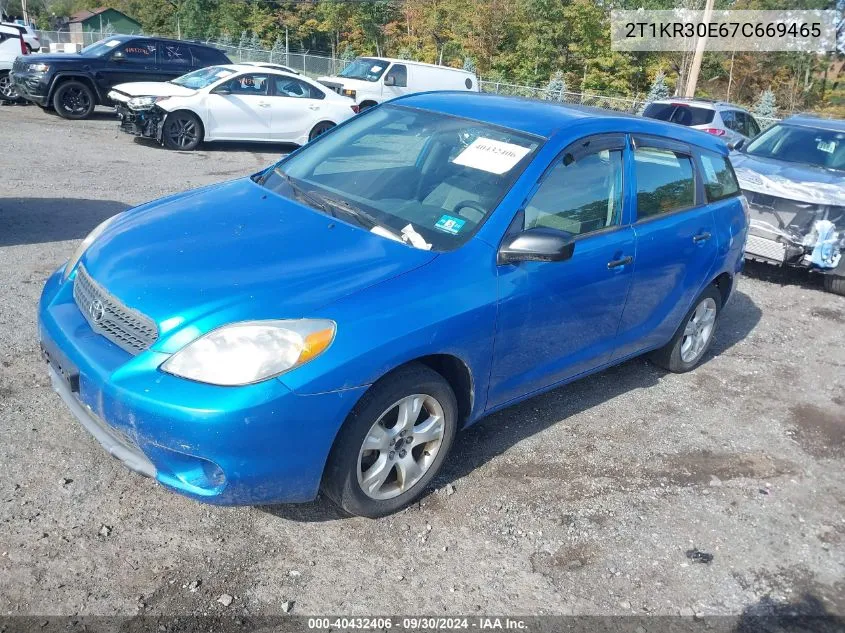 2T1KR30E67C669465 2007 Toyota Matrix