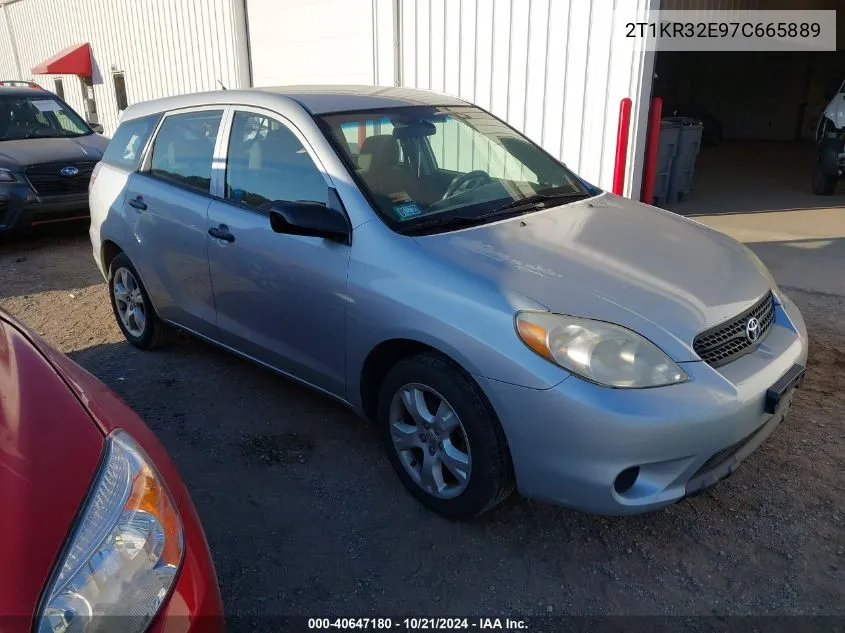 2T1KR32E97C665889 2007 Toyota Matrix Xr