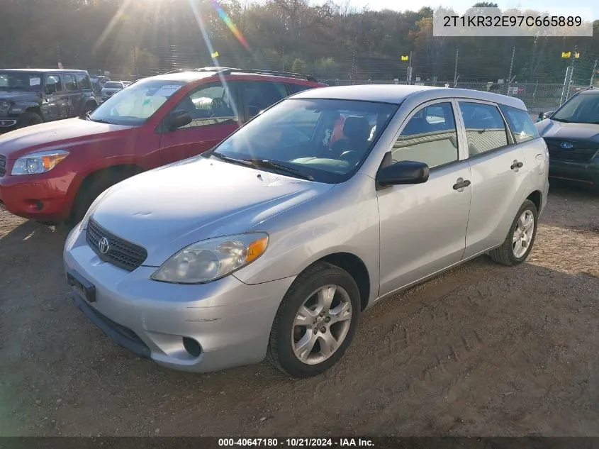 2T1KR32E97C665889 2007 Toyota Matrix Xr