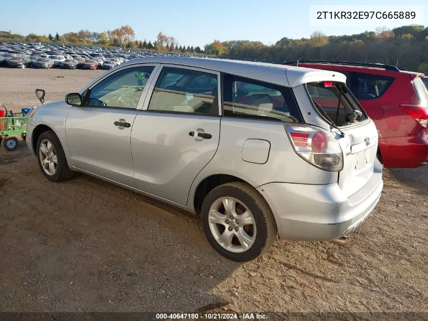 2T1KR32E97C665889 2007 Toyota Matrix Xr