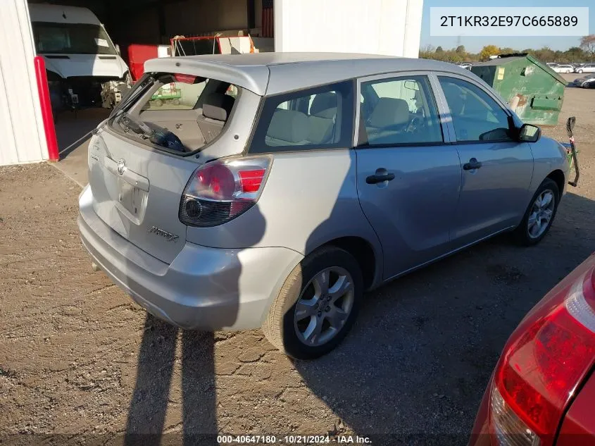 2T1KR32E97C665889 2007 Toyota Matrix Xr