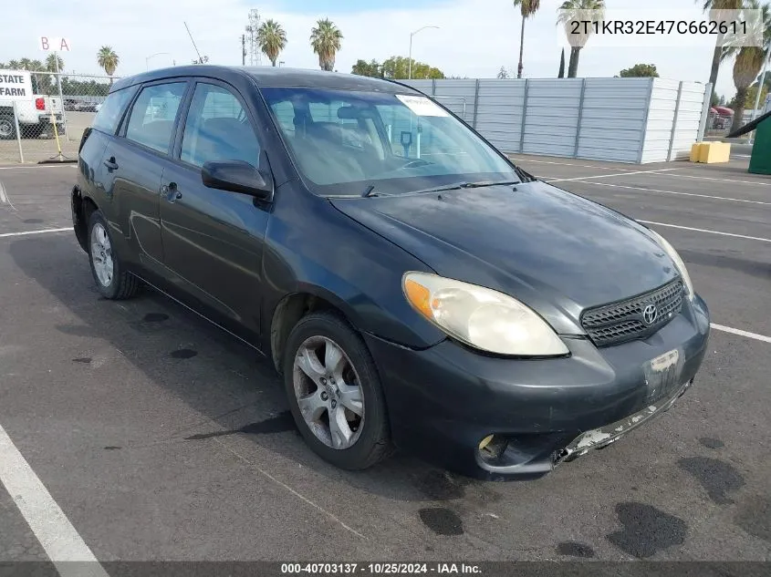 2T1KR32E47C662611 2007 Toyota Matrix