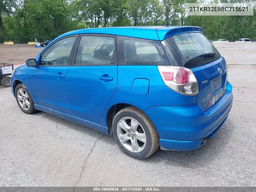 2T1KR32E88C715621 2008 Toyota Matrix Xr